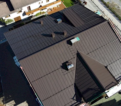 Blechdach in Großarl © Agentur Tintifax