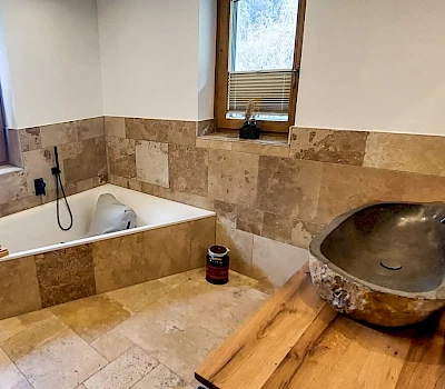 Badezimmer installiert vom Installateur Heigl