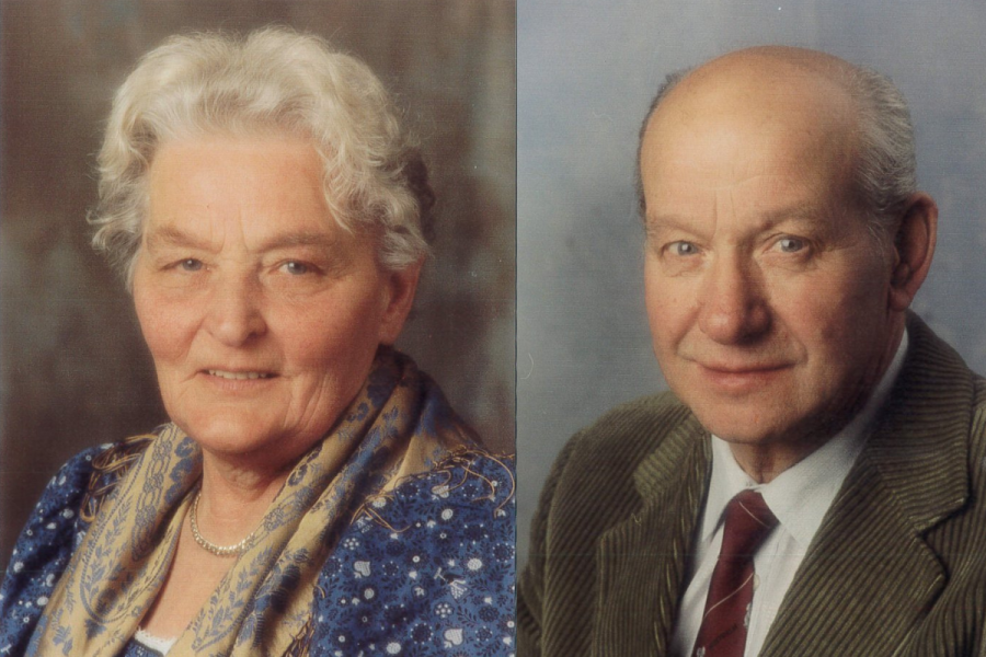 Oma Maria und Opa Ignaz Heigl